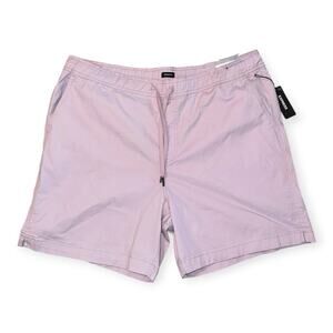 Express Shorts Mens XL Stretch Above The Knee 7” NWT Washed Lilac - MEX608MM ￼